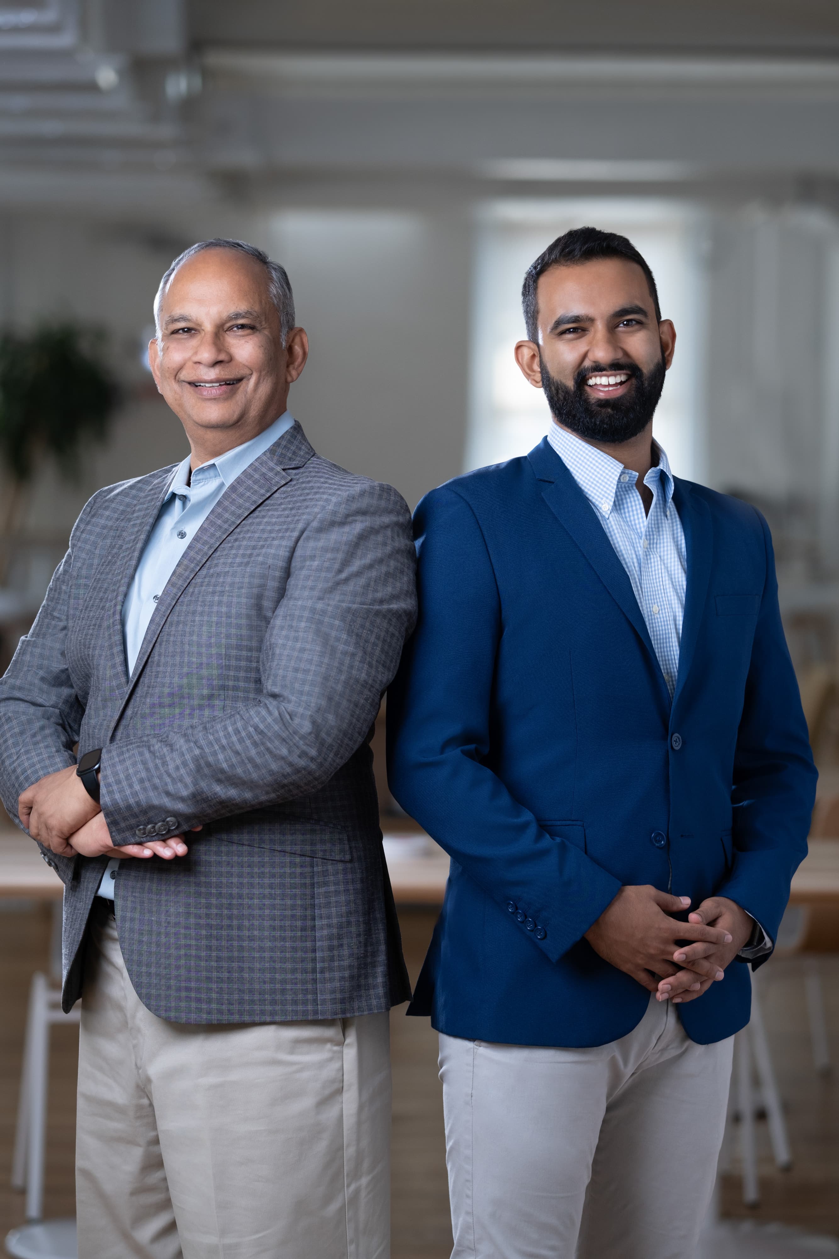 Kanishka Rao and Bharat Rao, co-founders of Carenostics